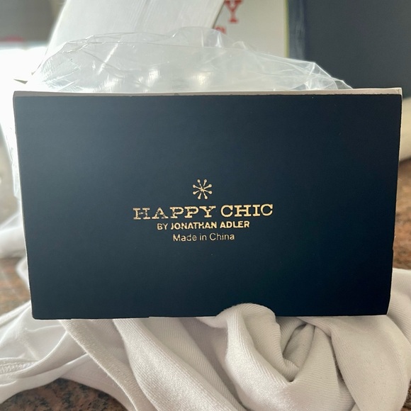 NEW! Happy Chic Jonathan Adler WHITE Apple Bookends NIB - Picture 17 of 17